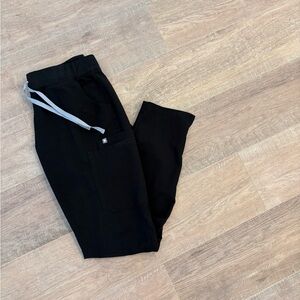 Figs Black Jogger Pants